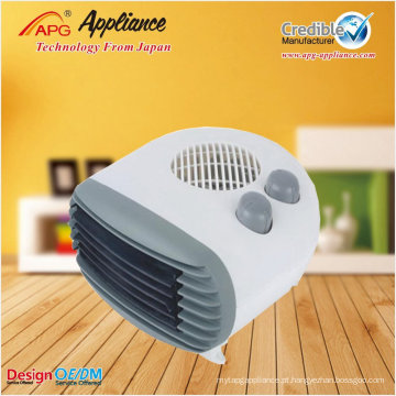 Portable mini ventilador elétrico aquecedor com V0 Anti-fogo PP habitação de plástico